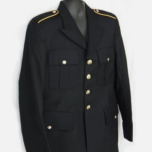 NEW UNITED STATES ARMY POLY WOOL 450 ASU sz52R SERVICE UNIFORM DRESS BLUE JACKET - Picture 1 of 16